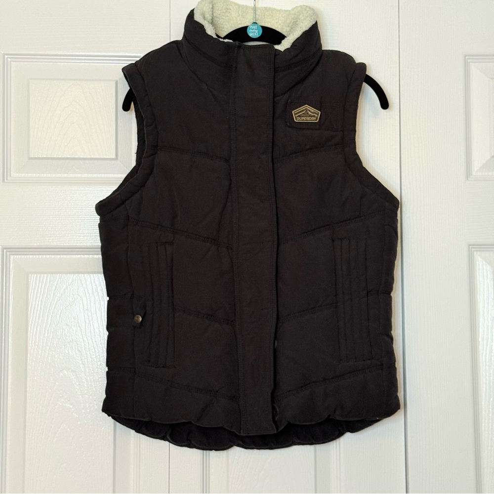 Superdry Women’s Gilet with removable hood